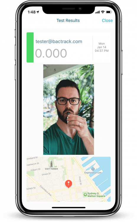 BACtrack View video-verified test results iPhone
