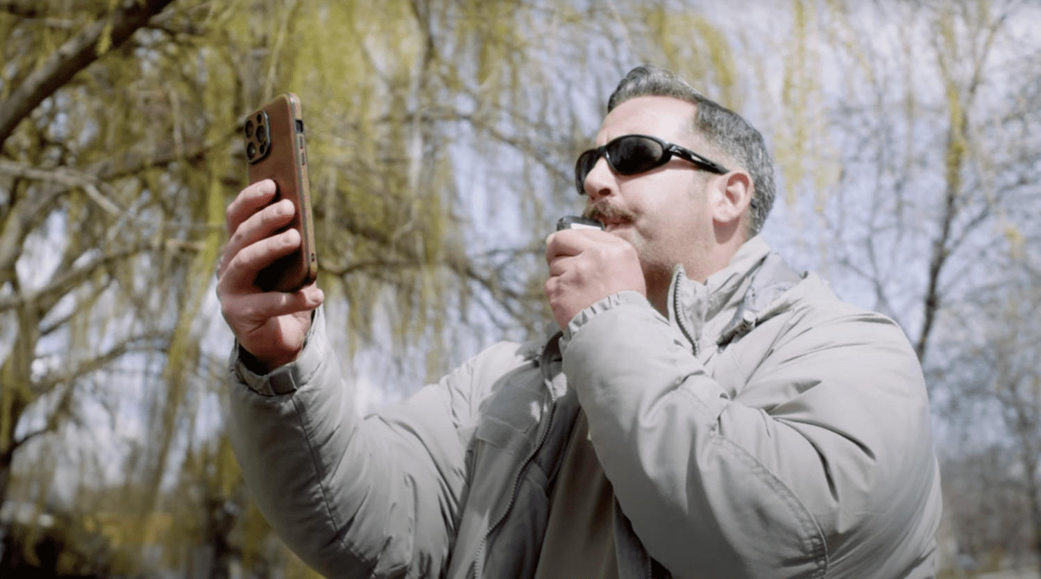 Doug, real customer, using BACtrack View alcohol monitoring breathalyzer to prove no unsafe environment for a child for custody