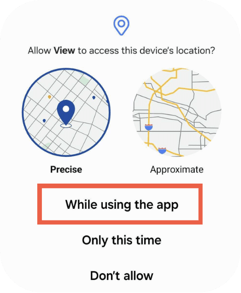 Android app permissions