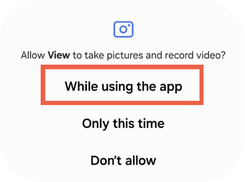 Android app permissions