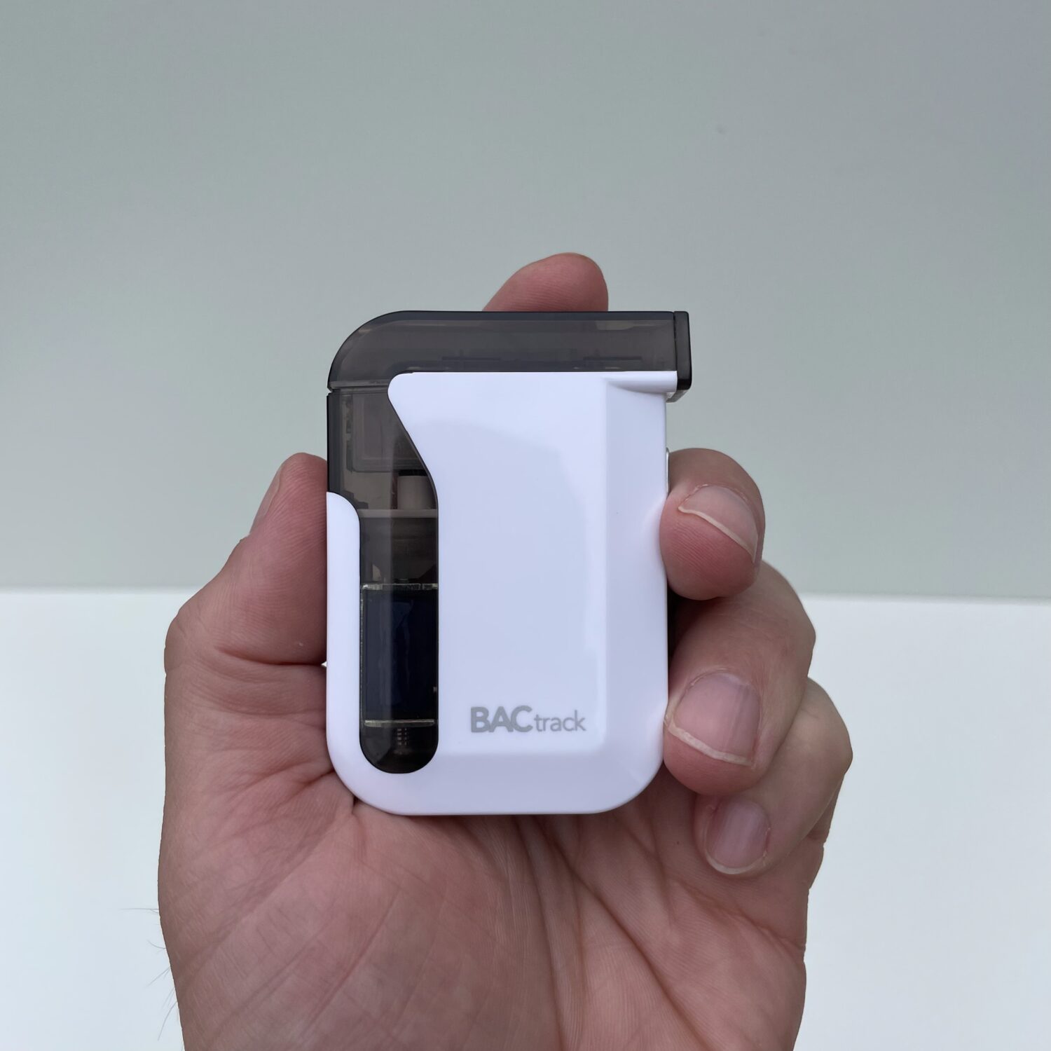 BACtrack device with mouthpiece