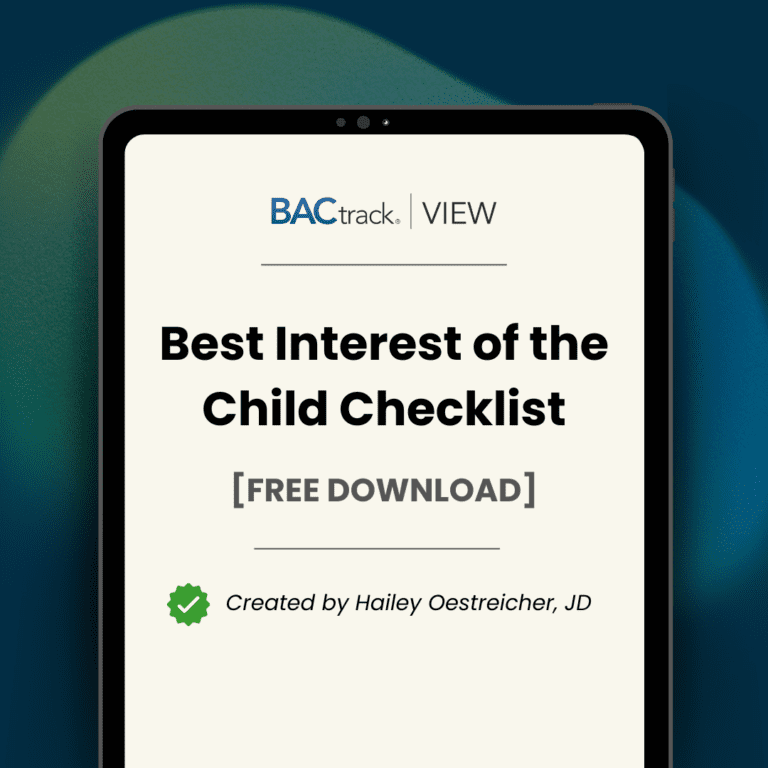 best interest of the child checklist featured image