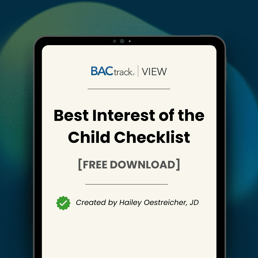 best interest of the child checklist featured image